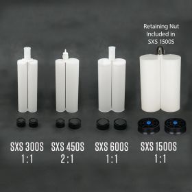 Dual Cartrides for Dispensing BJB polyurethanes