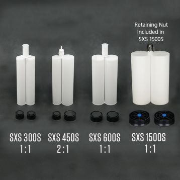 Dual Cartrides for Dispensing BJB polyurethanes