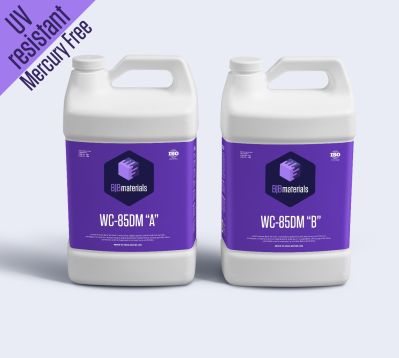 Clear airplane made from BJB's WC-85D product